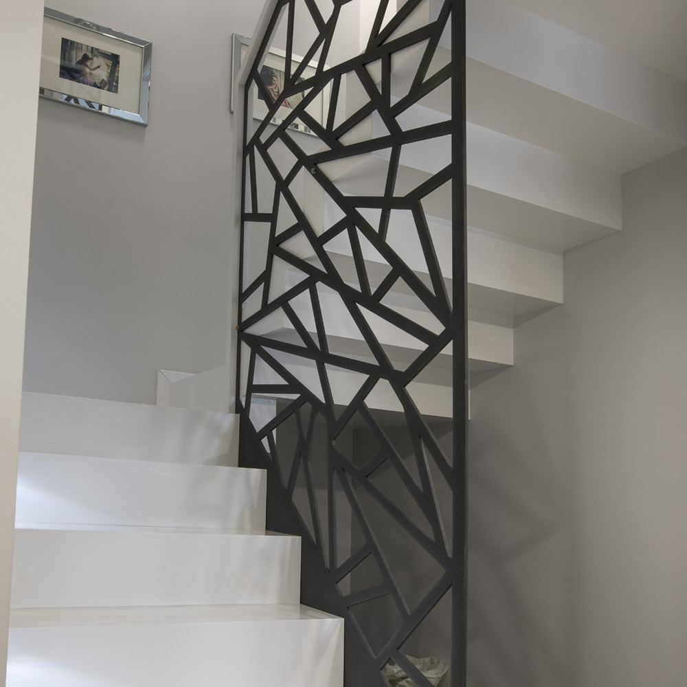 Balustrada laserowa - Producent schodów drewnianych - Olsztyn